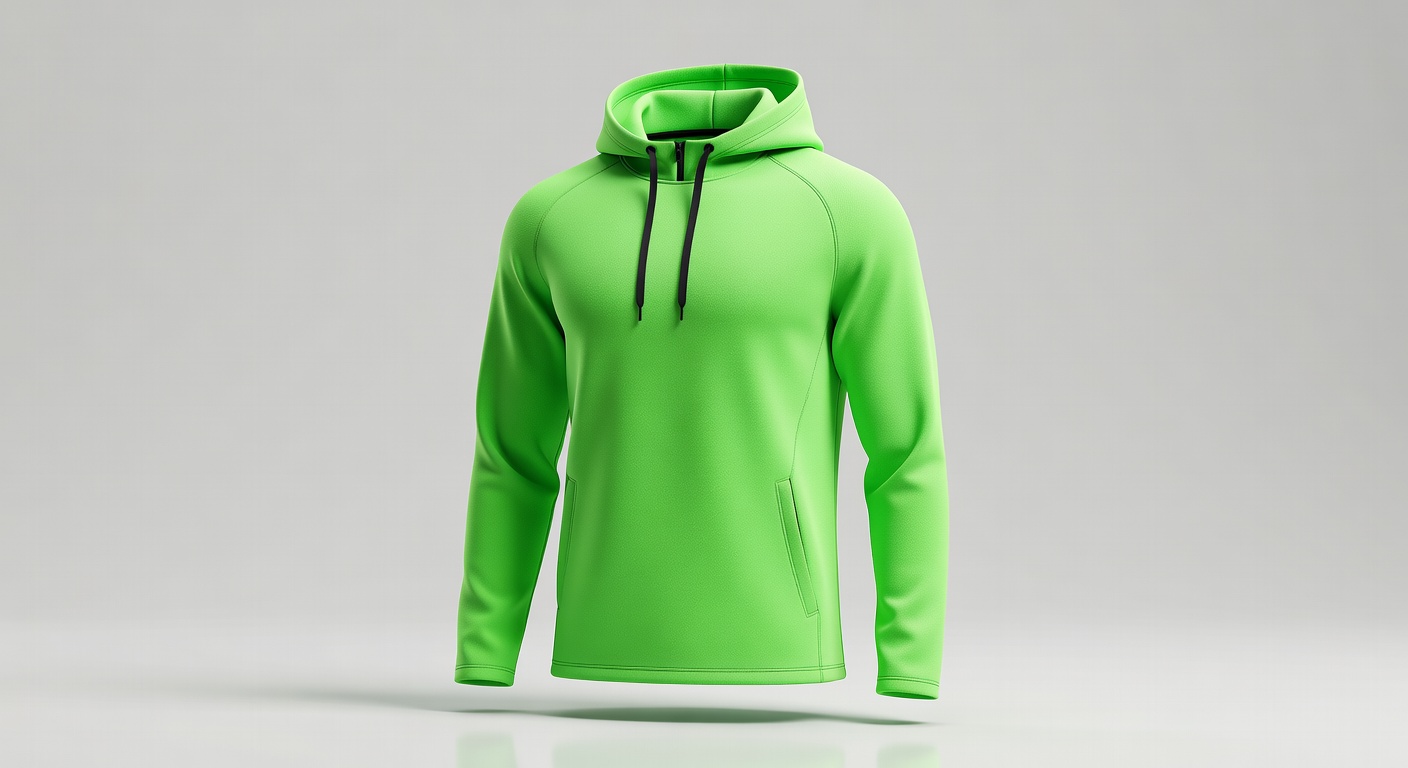 Top Squad Pro Hoodie Neon Green